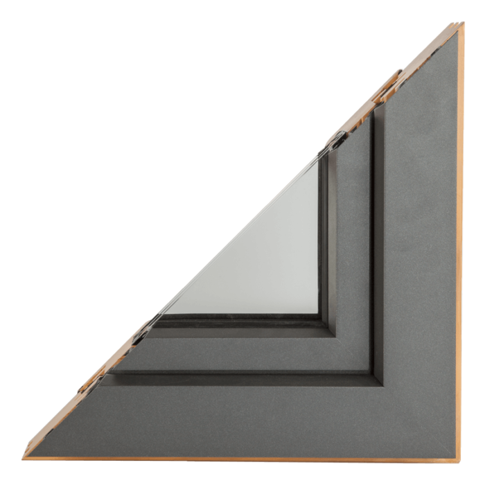 Drvo aluminijum prozori - profil premijum hrast 3